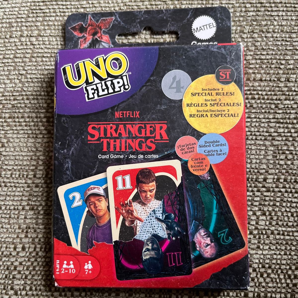 Stranger things UNO FLIP! ［ストレンジャーシングス ］カードゲーム