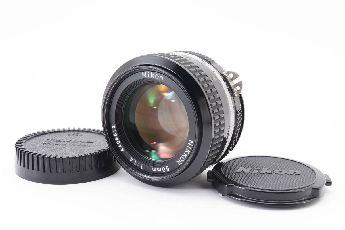 ★実用品★Nikon ニコン Ai NIKKOR 50mm F1.4 単焦点 レンズ #e0196_画像1