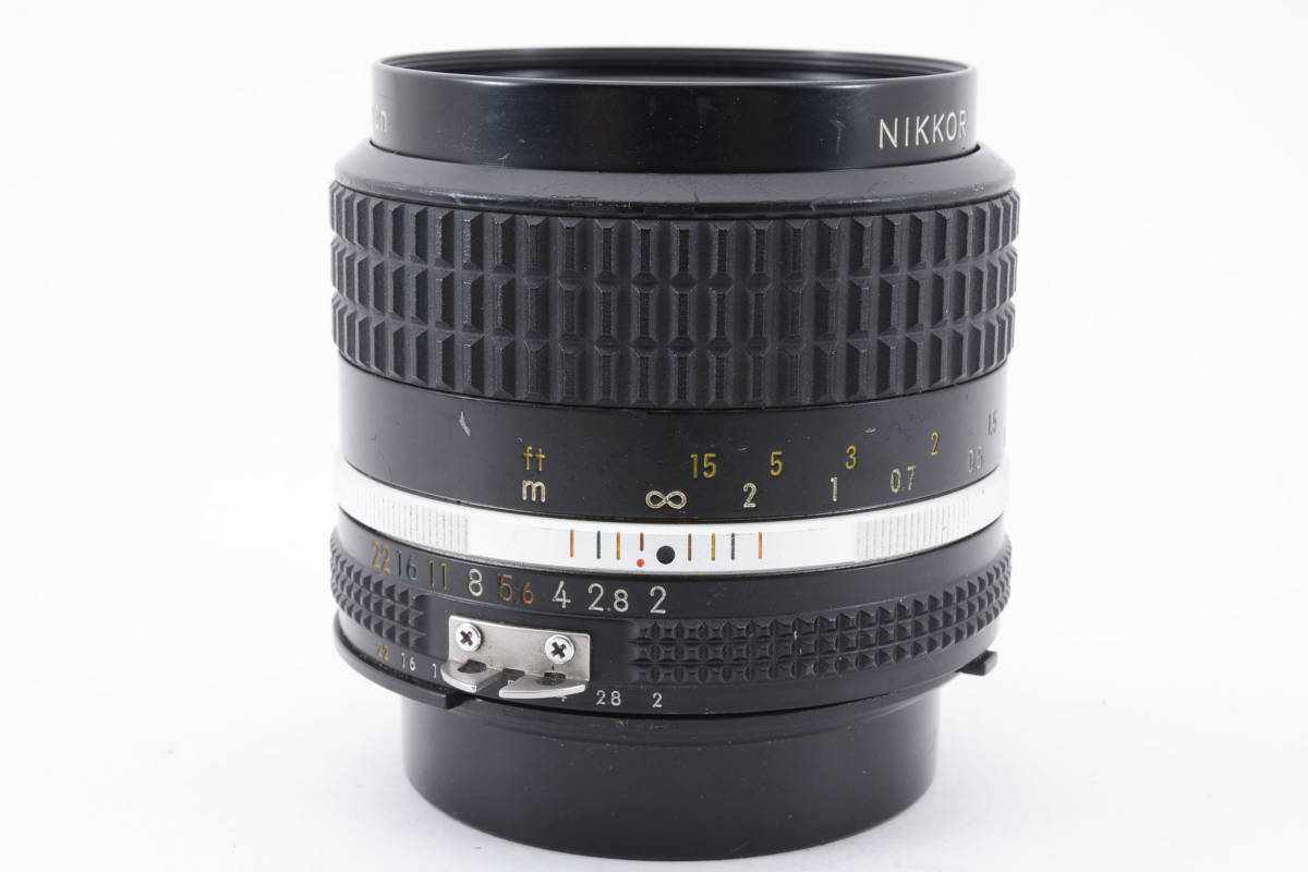 Nikon Ai-S NIKKOR 35mm F2 AIS F2s　ニコン ニッコール　ニコン　マニュアルレンズ　フード付き #214_画像8