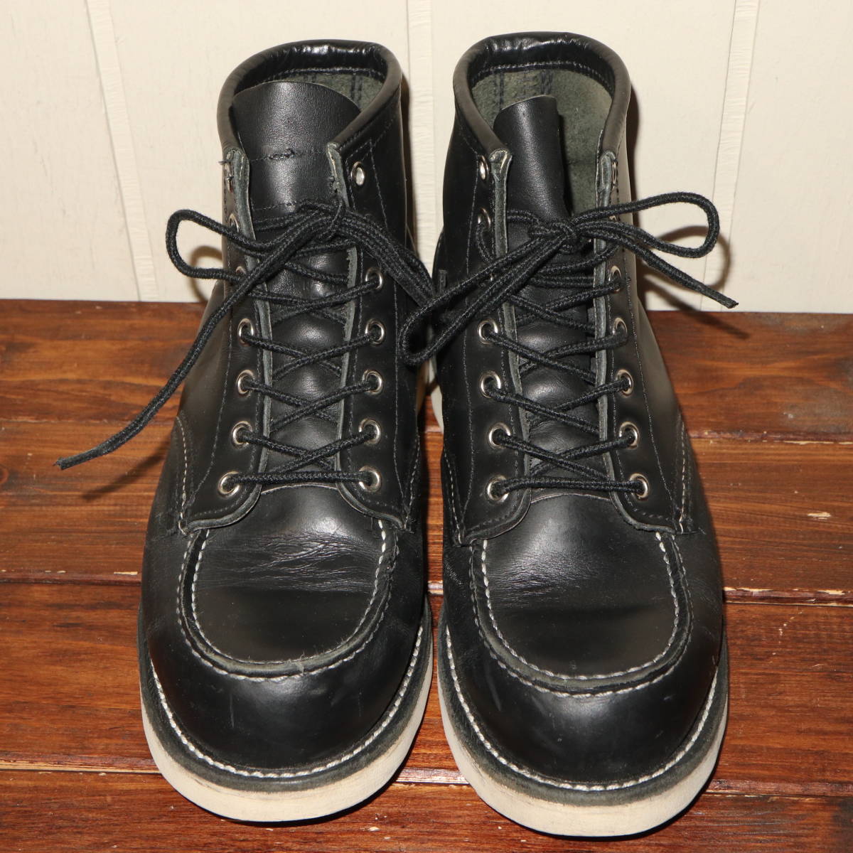 刺繍羽タグ RED WING レッドウィング 8130 黒セッター 7 1/2D 刺繍羽タグ RED WING レッドウィング 8130 黒セッター 7 1/2D