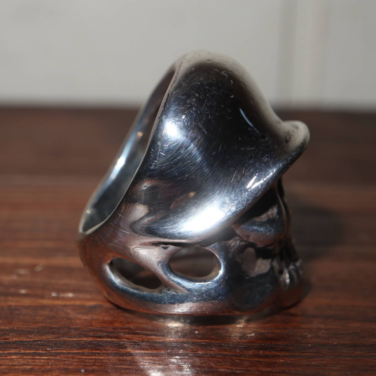 限定　Travis Walker トラヴィスワーカー　HELMET SKULL RING　／　トラビスワーカー　TravisWalker　リング　指輪　ヘルメット　スカル 