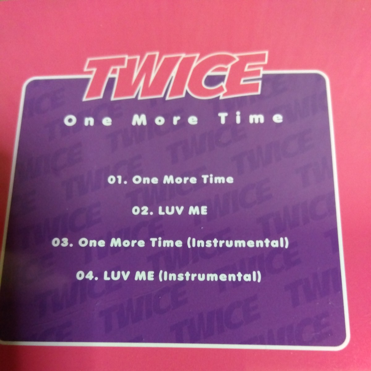 TWICE Between 1&2 MISAMO Master piece TWICE One More Time K-POP 韓国　CD _画像4