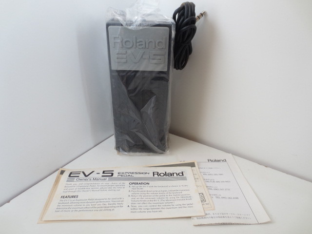 Roland ローランド EXPRESSION PEDAL エクスプレッションペダル EV-5 保管品_画像2