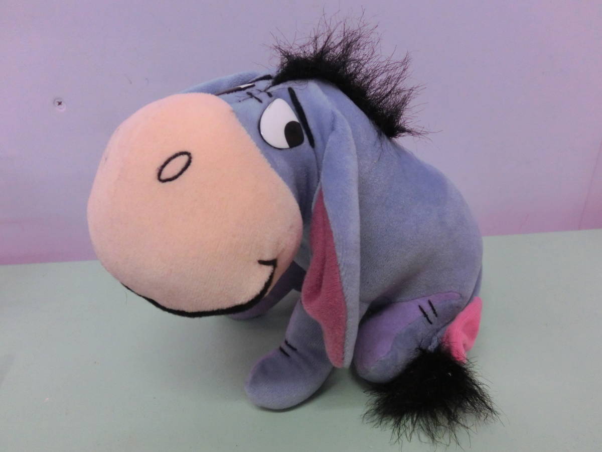  Winnie The Pooh Eeyore Disney USA Vintage soft toy doll 18.Eeyore Disney Vintage stuffed animal toy Plush bear. Pooh 