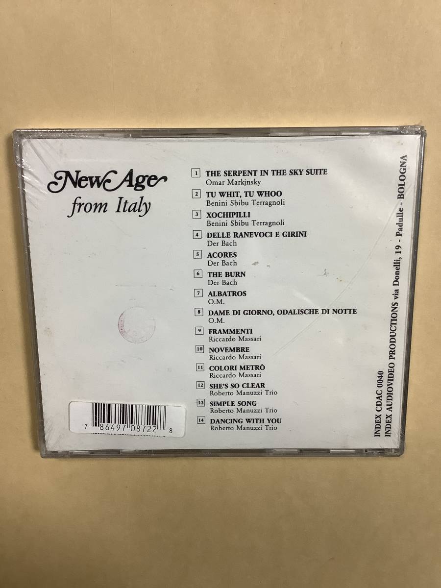 送料無料 New Age from Italy オムニバスVA. 全14曲 輸入盤 新品未開封品_画像2