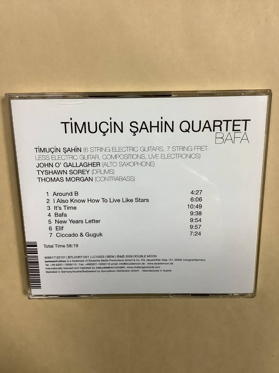 送料無料 TIMUCIN SAHIN QUARTET「BAFA」輸入盤