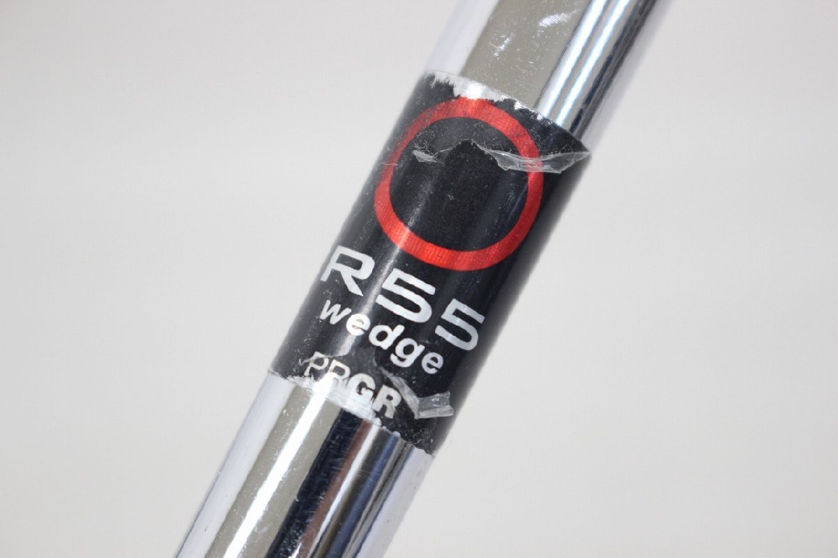 【行董】AX000BOM94 PRGR プロギア R55 WEDGE チッパー LESS TAPER OVERSIZE ゴルフクラブ スポーツ用品_画像3