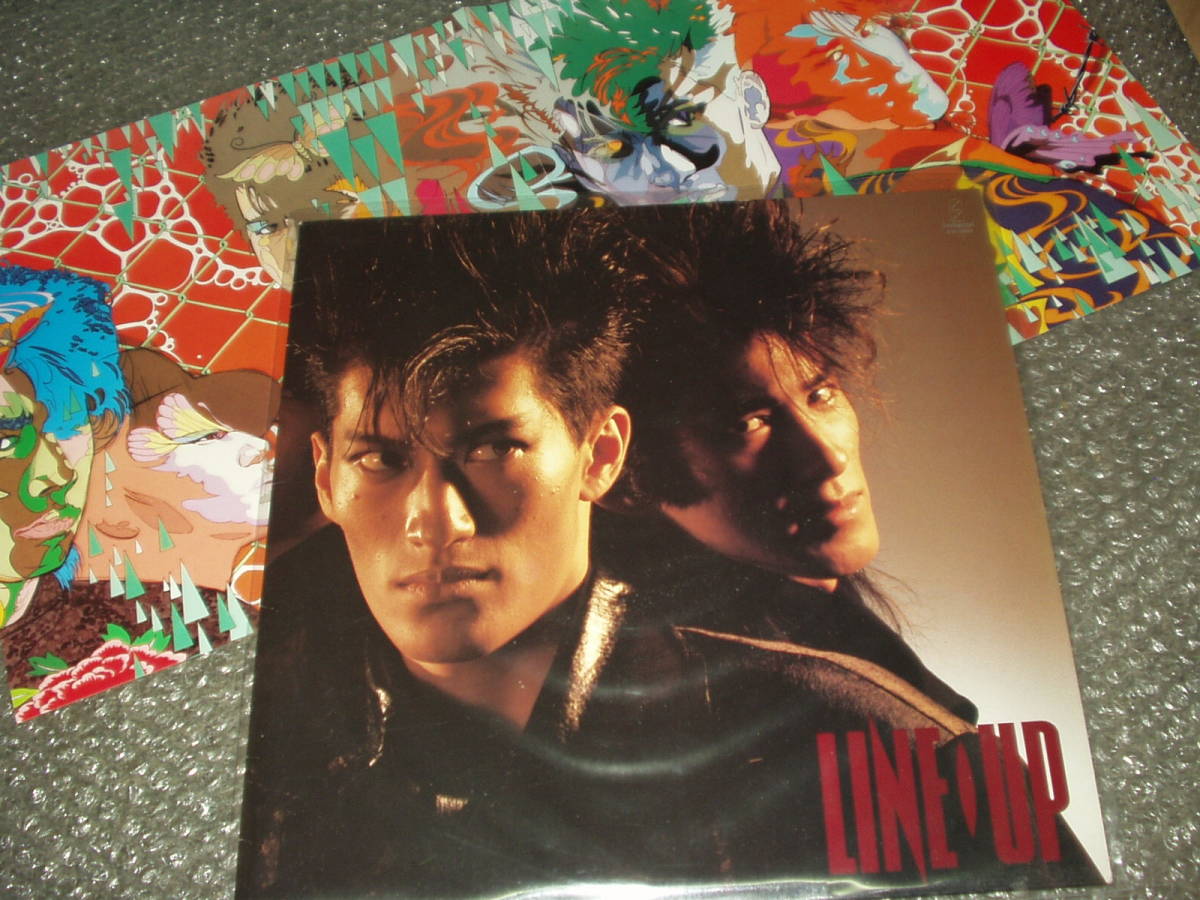 ＬＰ★LINE-UP(ラインアップ)「LINE-UP」1988年発売の希少なアナログ盤～和モノ/一戸賢司/JUSTY NASTYの画像1