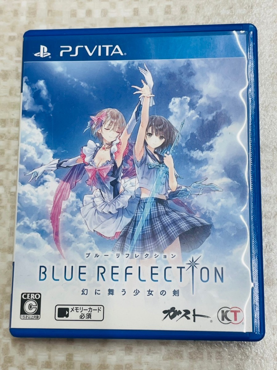 中古美品　ブルーリフレクション　幻に舞う少女の剣　PSVita　動作未確認　ゲームソフト　3729_画像1