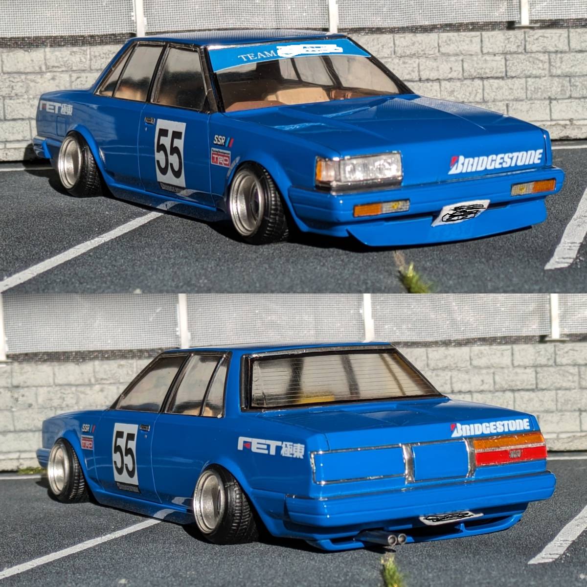 フジミ製・1/24・族車・街道レーサー・福岡仕様・北九州仕様 フジミ製・1/24・族車・街道レーサー・福岡仕様・北九州仕様