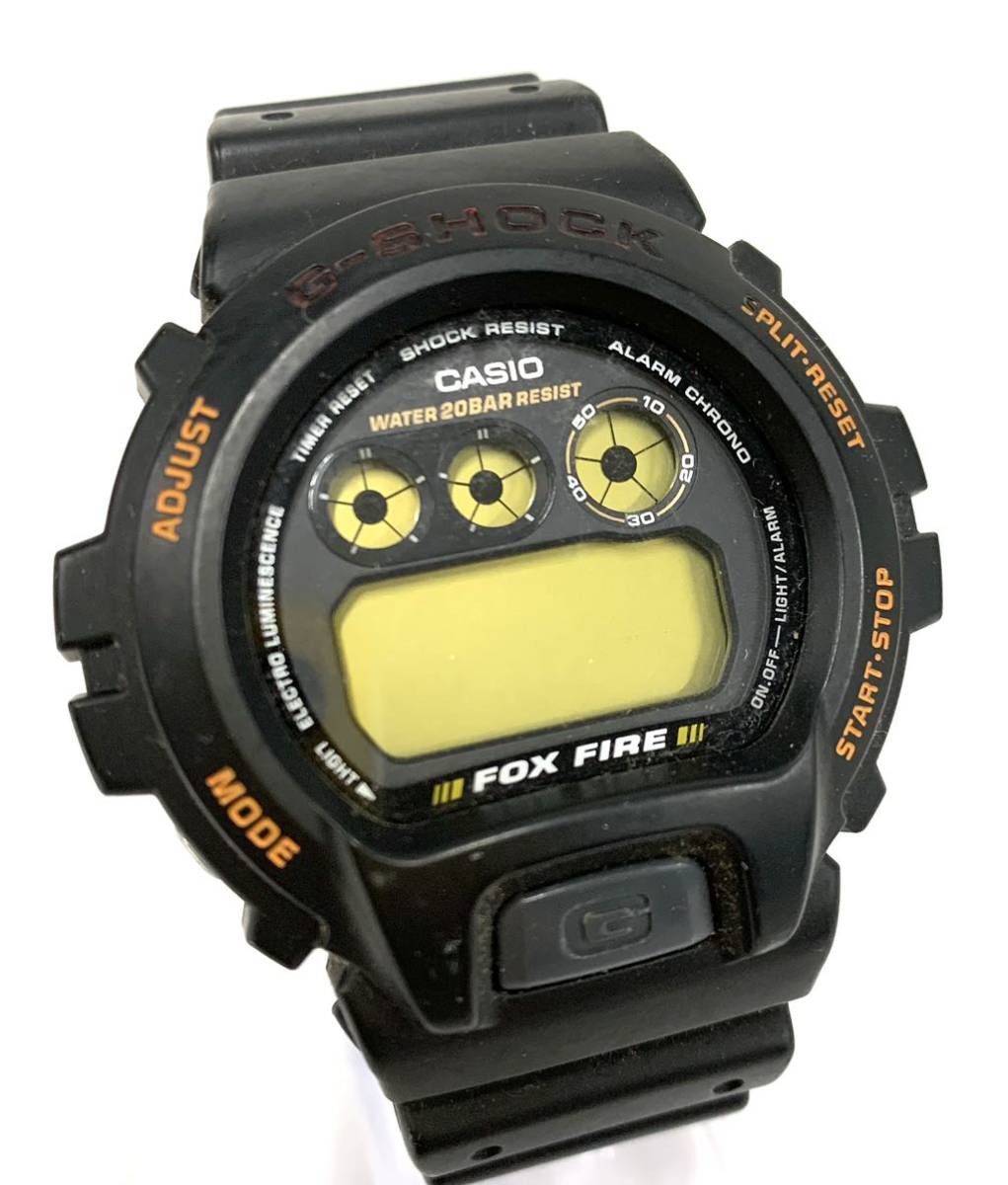 動作未確認 現状品 CASIO カシオ G-SHOCK メンズ QZ クオーツ 腕時計 DW-6900B カ4_画像1