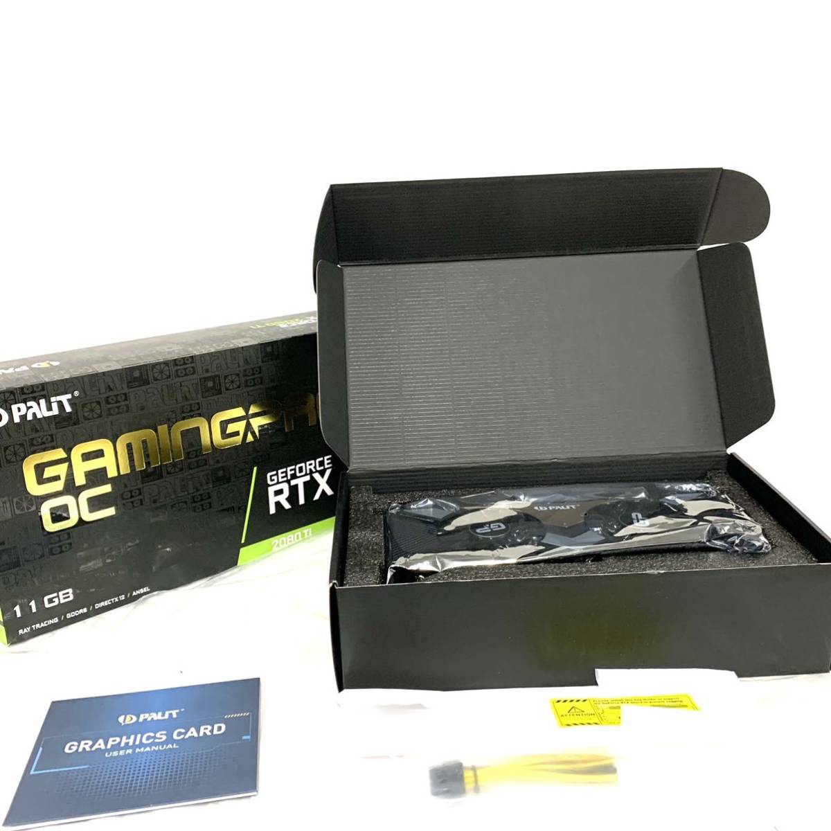 初期化ok PALIT RTX 2080 Ti GAMINGPRO OC 11GB GDDR6 352bit 3-DP グラフィックボード GeForce msi zotac 2080Ti現状品 カyg_画像1