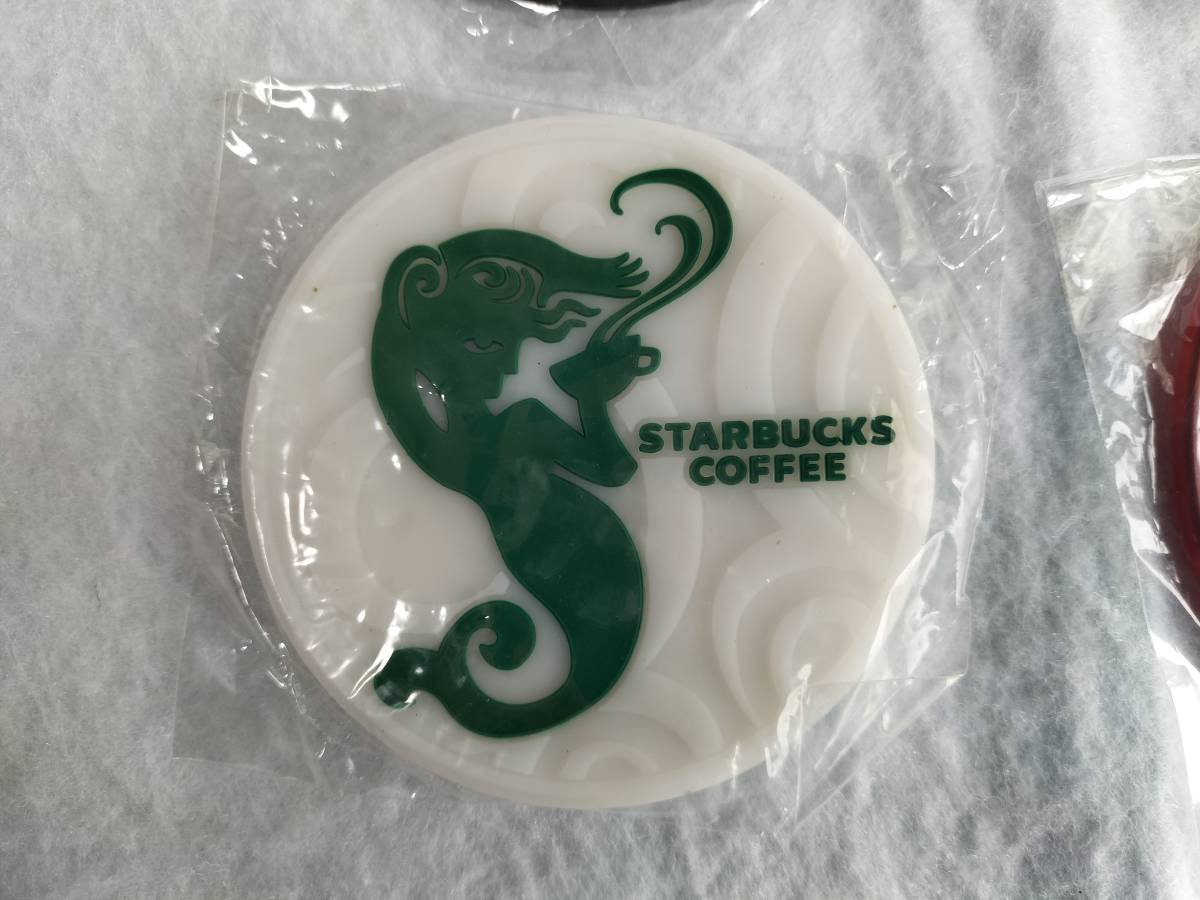 ♪未使用！スターバックス スタバ サイレン・コースターなど ４枚セット◆Starbucks Coffee coaster 送料無料！_画像4