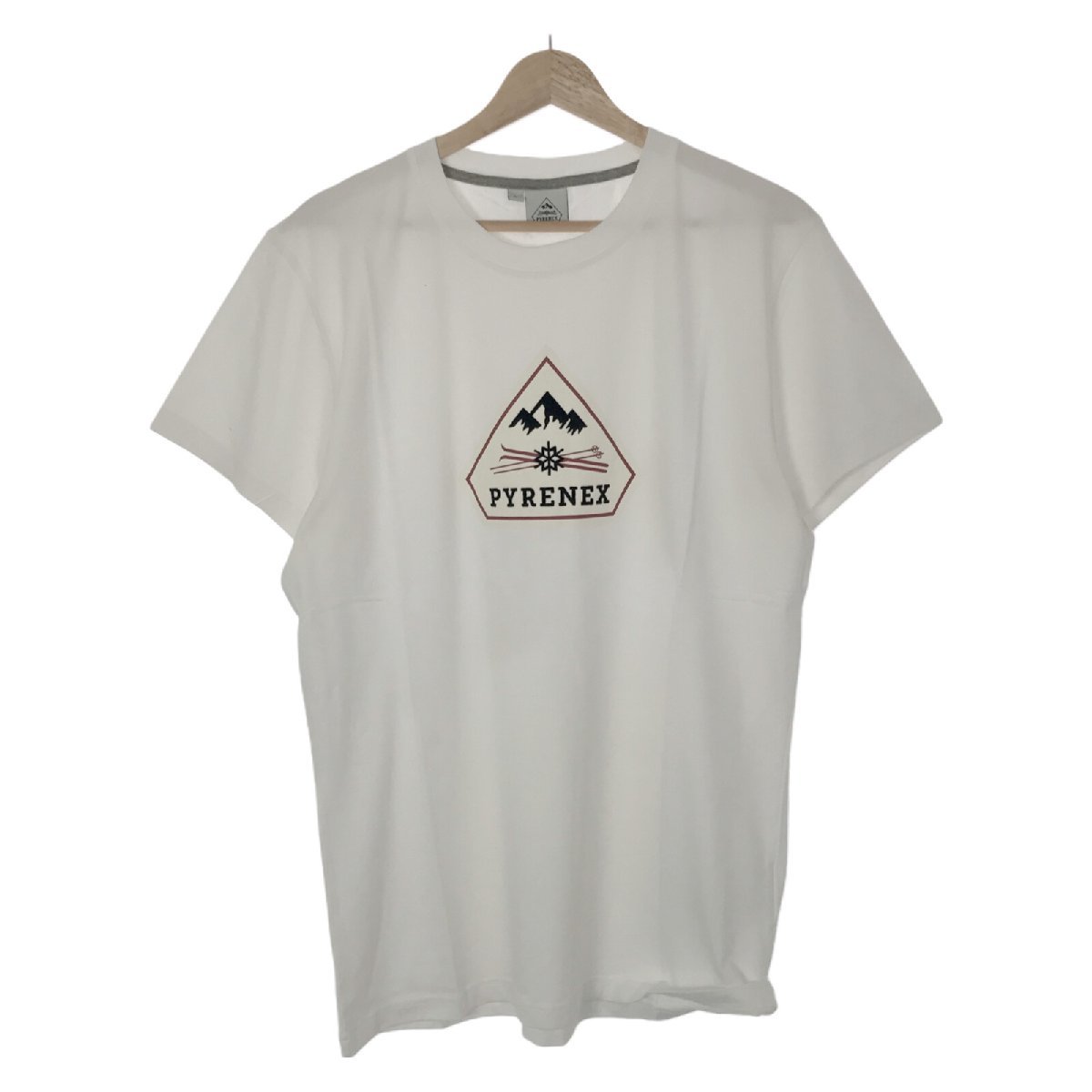 Pyrenex ピレネックス 半袖Tシャツ Tシャツ ホワイト系 コットン 中古 メンズ