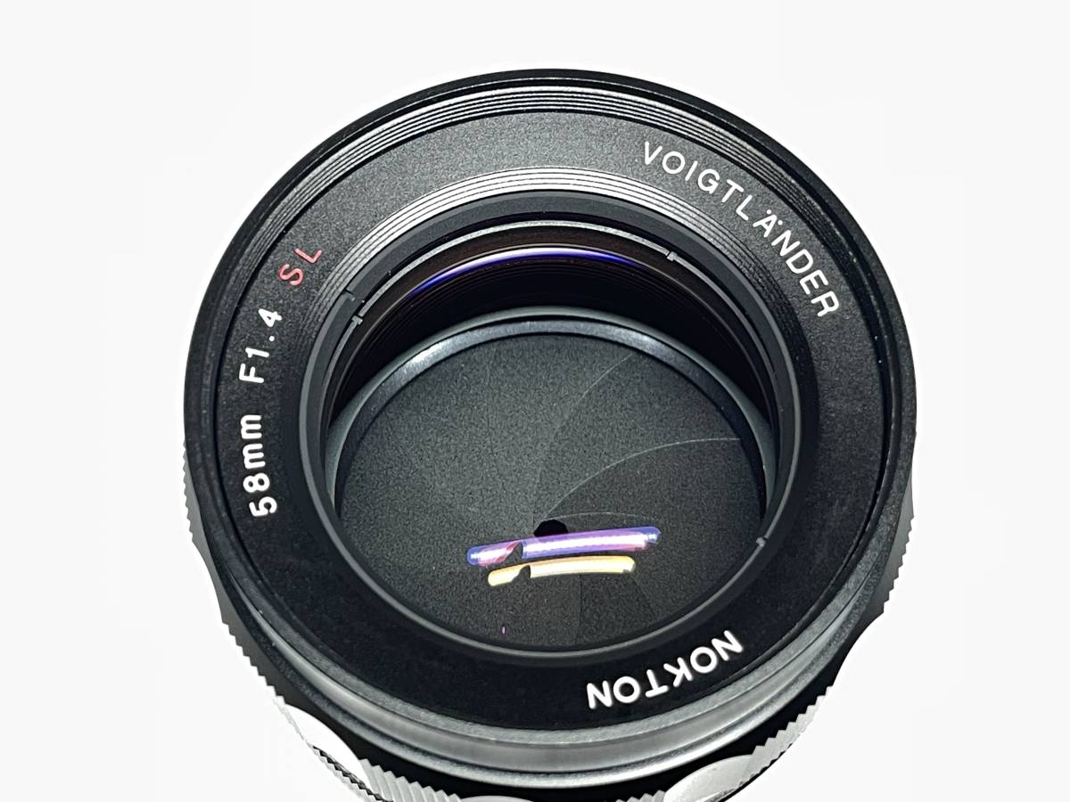 Voigtlander NOKTON 58mm F1.4 SL II ニコン_画像2