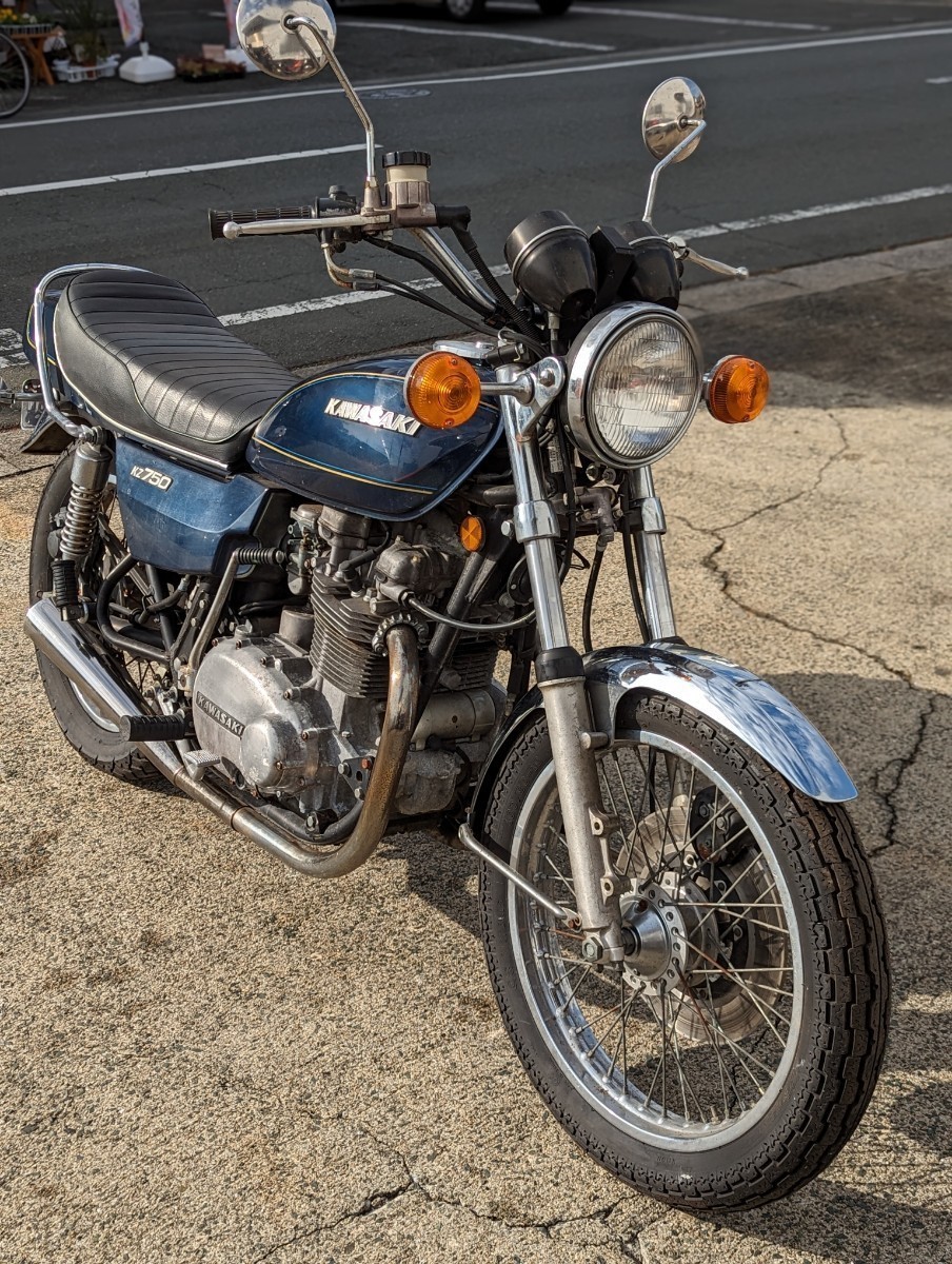 kz750t ツイン twin 書付き カワサキ Z2 KZ1000 MK2 ltd r2型_画像8