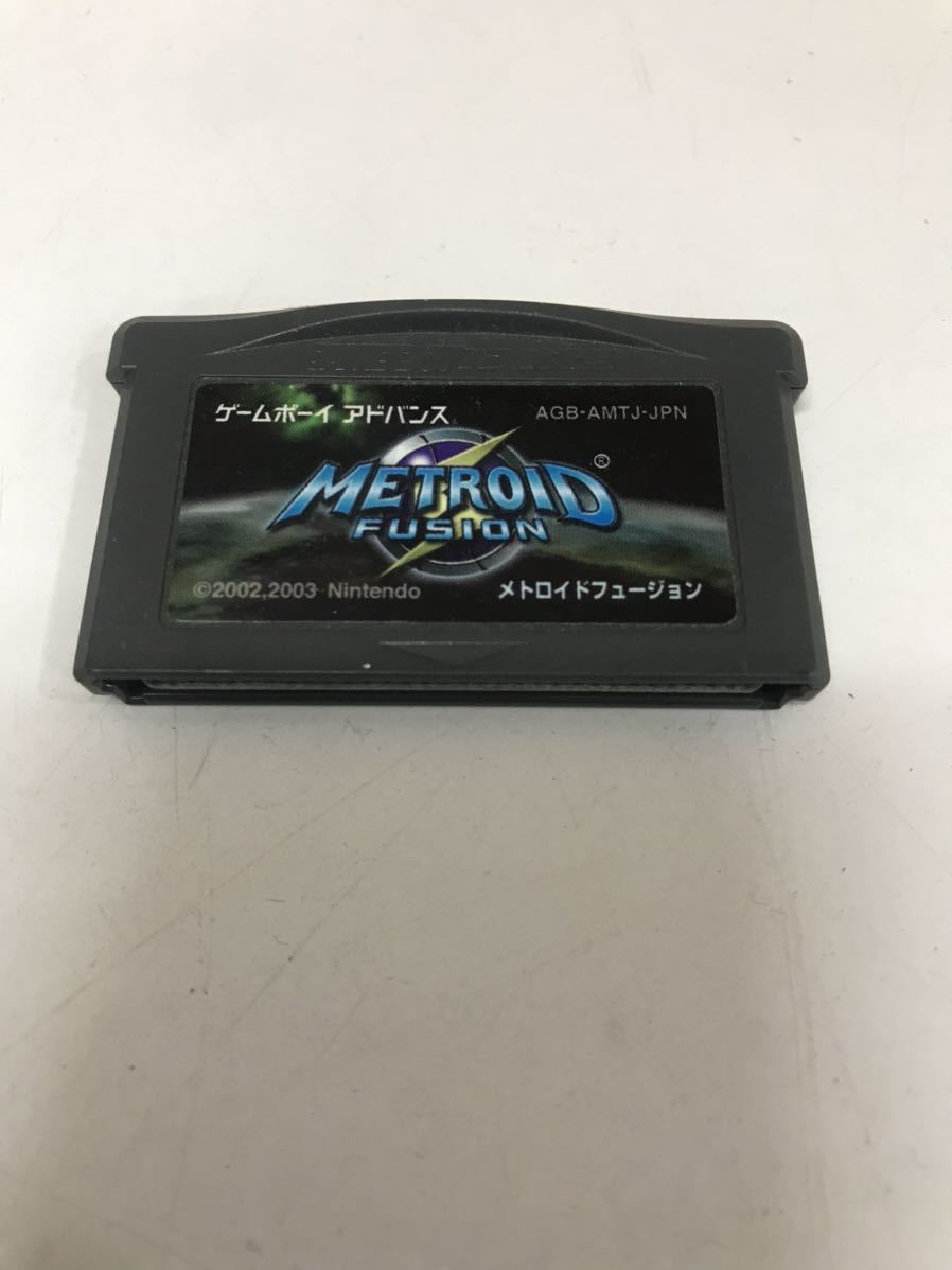 ゲームボーイアドバンス ソフト METROID FUSION GBA メトロイド フュージョン_画像1