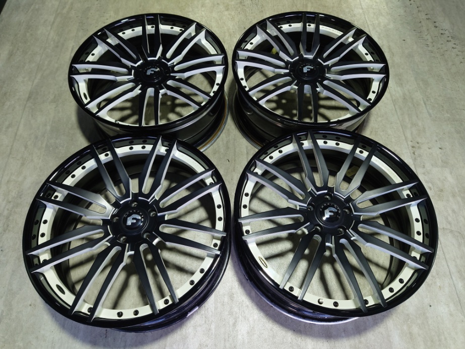 ■FORGIATO　フォージアート　SEDICI-ECL　24inAW 4本セット　10.0J　+50　PCD130　中古 カイエン/トゥアレグ/ベントレー等に　No88■_画像1