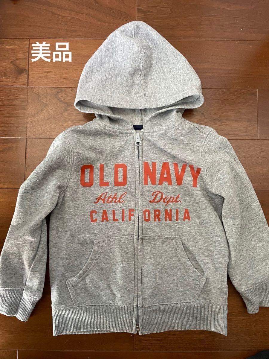 OLD NAVY ジップアップパーカー4T