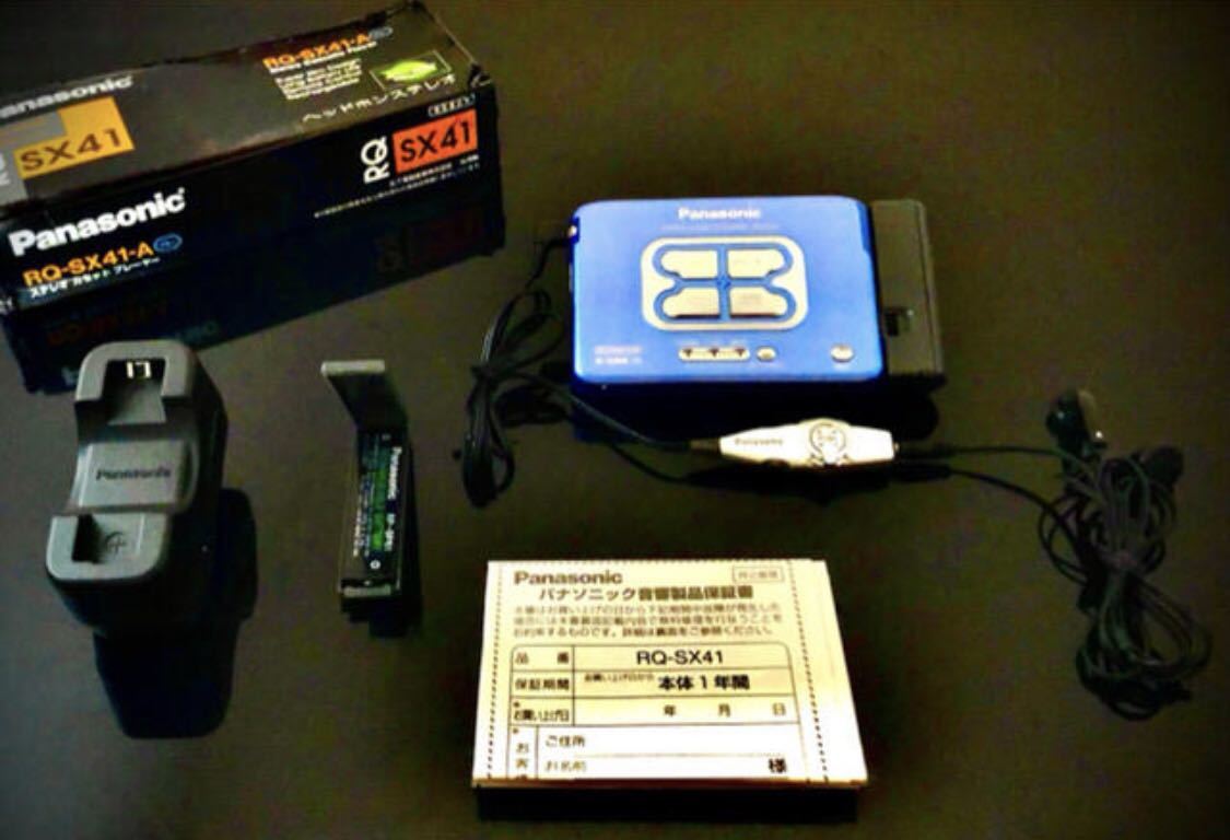 カセットウォークマンPanasonic RQ-SX41「整備済み、完動美品」_画像1