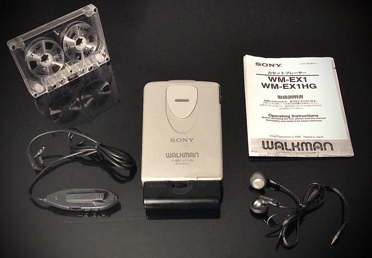 カセットウォークマンSONY WM-EX621「整備済み、完動美品 カセットウォークマンSONY WM-EX621「整備済み、完動美品