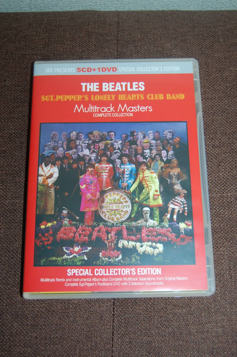 ★☆THE BEATLES/ SGT.PEPPER'S LONELY HEARTS CLUB BAND Multitrack Masters COMPLETE COLLECTION(5CD+1DVD)☆★_画像1