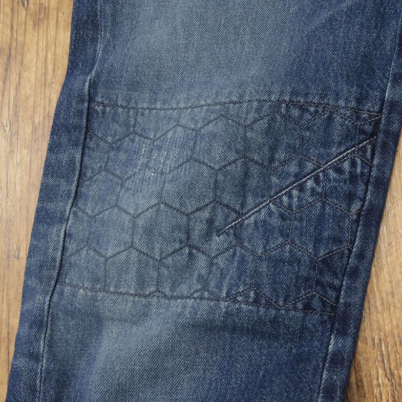 1円/G-STAR RAW/29インチ/バイカー デニムパンツ ARC 3D RELAXED TAPERED KIKKO D10398-9436-9699 ダメージ 新品/紺/ネイビー/gf464/_画像7