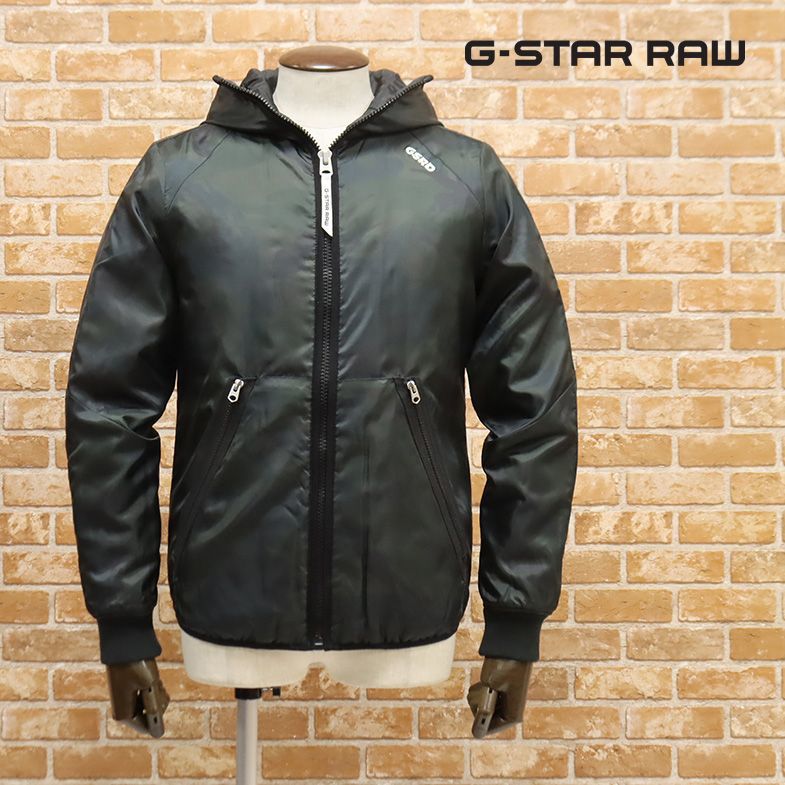 1円/G-STAR RAW/XSサイズ/中綿マウンテンパーカー STRETT-R PADDEO HDD OVERSHIRT L/S D11881-921 迷彩 ブルゾン 新品/カーキ/ft433/_画像1