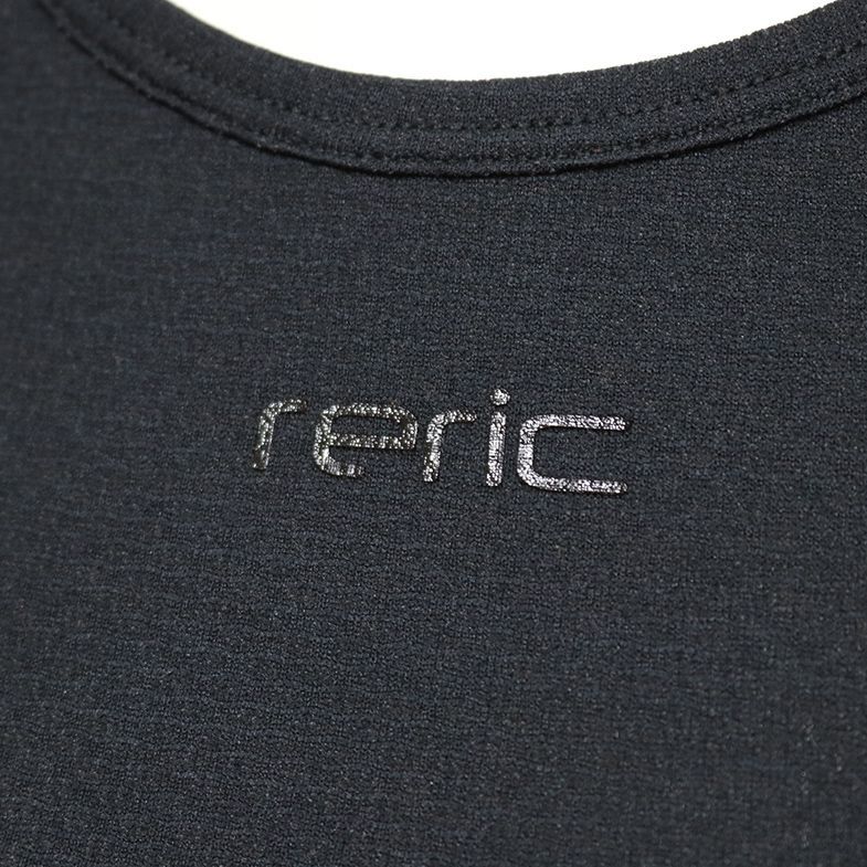 1円/reric/Lサイズ/ウール混 半袖 インナー Tシャツ ベースレイヤー サイクルウェア オールシーズン対応 新品/黒/ブラック/iy111/_画像4