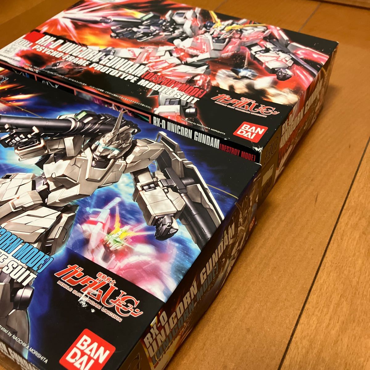 HG ユニコーンガンダム デストロイモード バンダイ ユニコーンモード RX-0 UNICORN GUNDAM まとめて_画像5