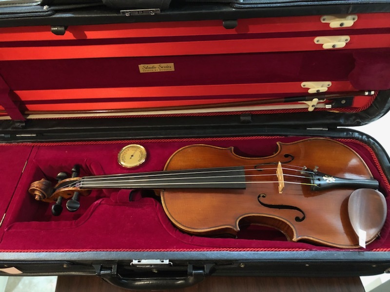  violin Europe made height sound quality Old! Germany made Goetz bow . Italy made Musafia case attaching .. reference price approximately 70 ten thousand jpy! New Year (Spring) restoration sale special price!
