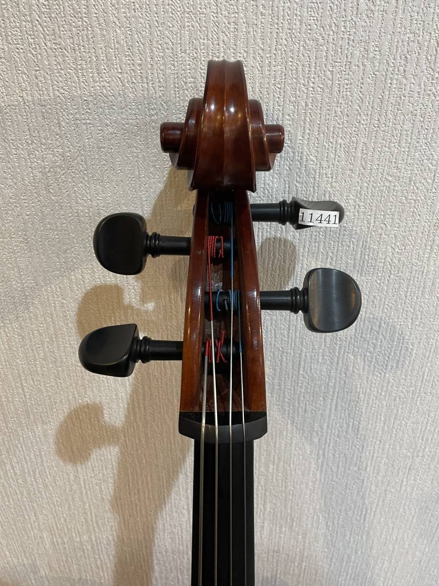  contrabass [ musical instruments shop exhibition ] Germany made FERDINAND WUNDER SB-11 4/4 2000 year made complete service completed! reference set price approximately 55 ten thousand jpy. commodity . special price .!!