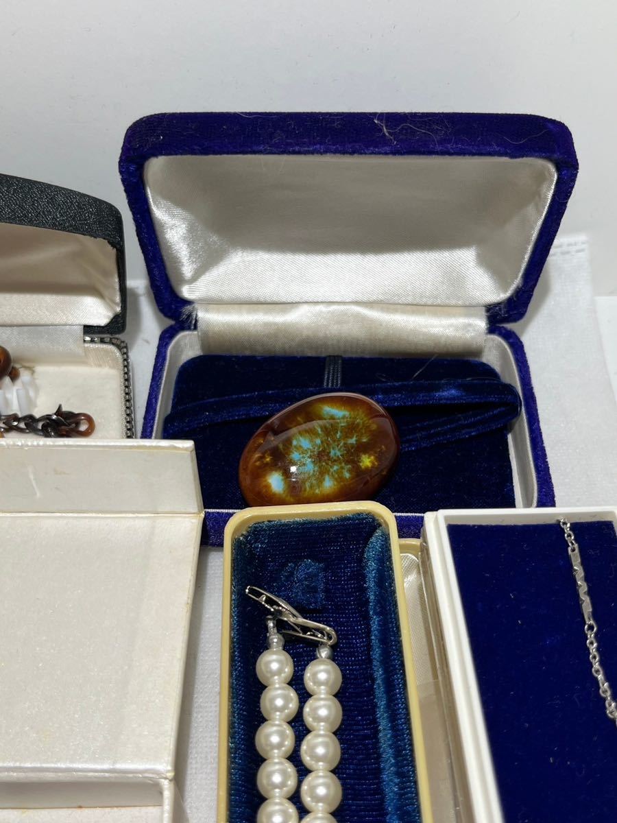 NN117アクセサリー ネックレス 真珠 イヤリングの画像5