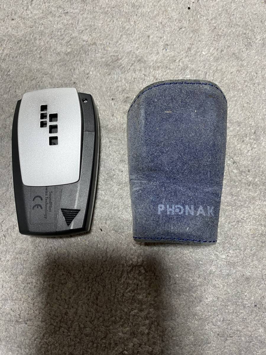 フォナック サウンドパイロット FM クラロ 補聴器 リモコン Phonak デジタルワイヤレスアクセサリー　中古品_画像2