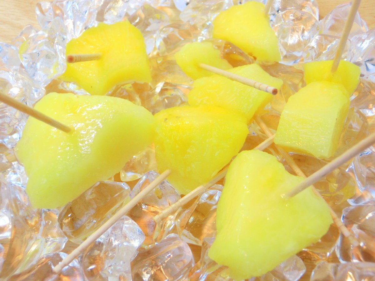 2【Max】冷凍 パイナップル チャンク 500ｇ カットパイン 大人気カットフルーツ 冷凍パイン_画像8