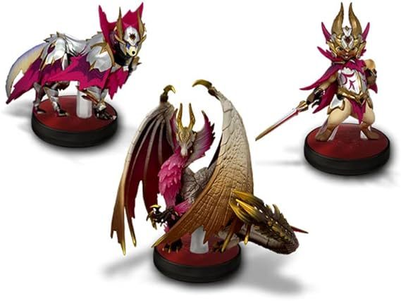 モンスターハンター ライズ サンブレイク amiibo メル・ゼナ オトモガルク[メルゼガル] オトモアイルー[メルゼネコ] アミーボ セット