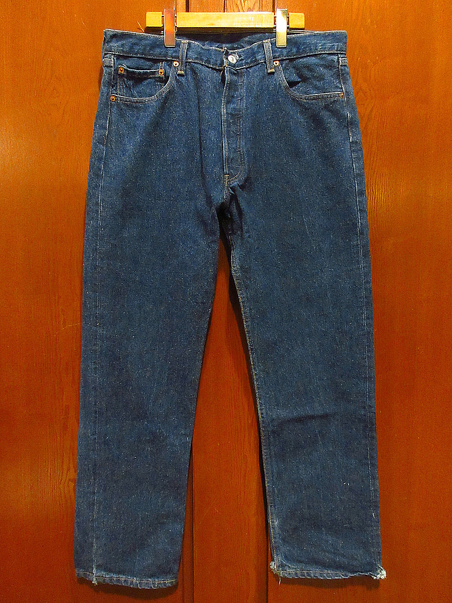 ビンテージ90's●MADE IN U.S.A. Levi's 501実寸W90cm●240111i6-m-pnt-jns-w35リーバイスデニムジーンズUSA製_画像1