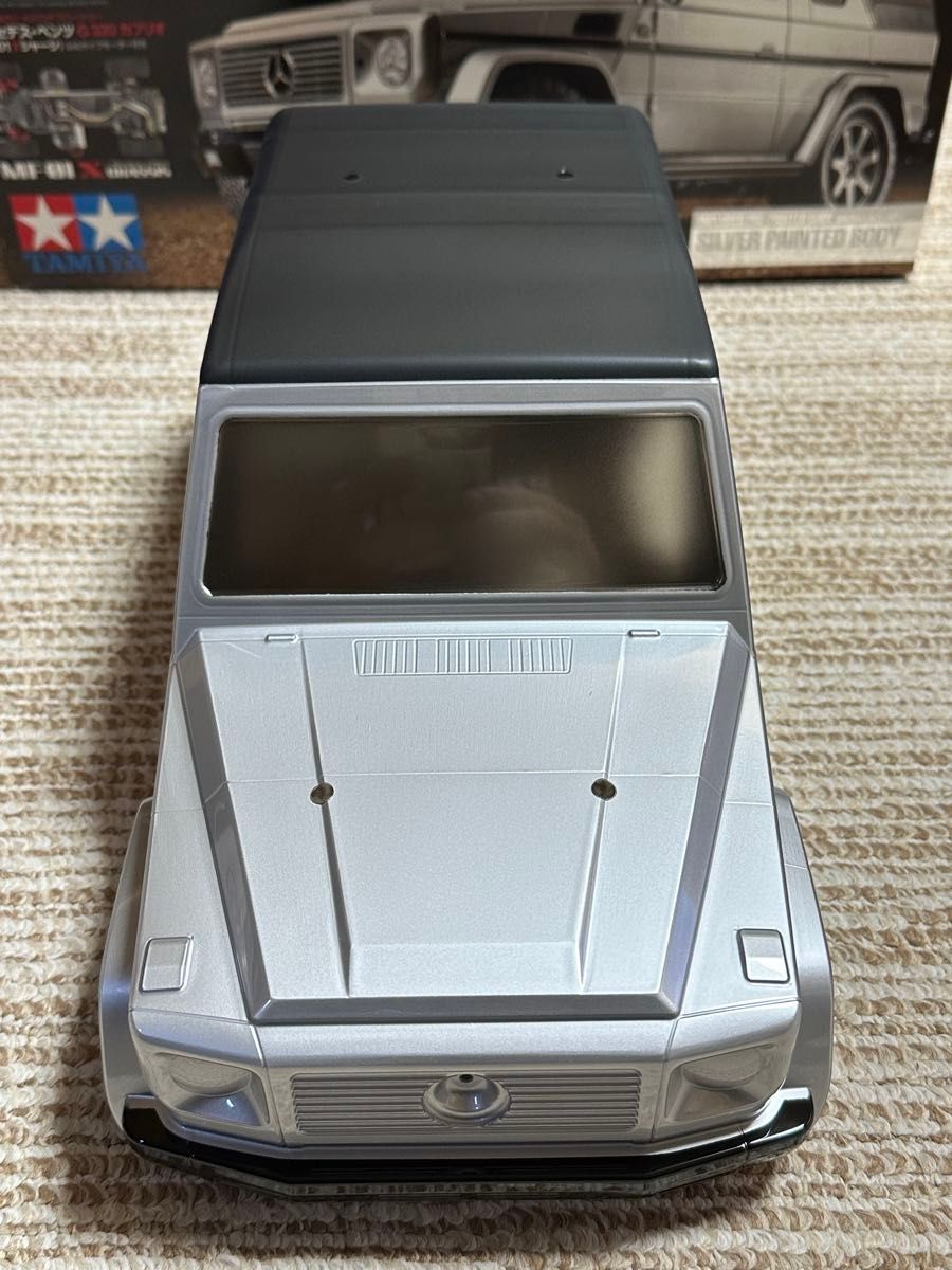 メルセデスG320カブリオ タミヤ1/10RC MFー01X 塗装済みボディ メルセデスG320カブリオ タミヤ1/10RC MFー01X 塗装済みボディ