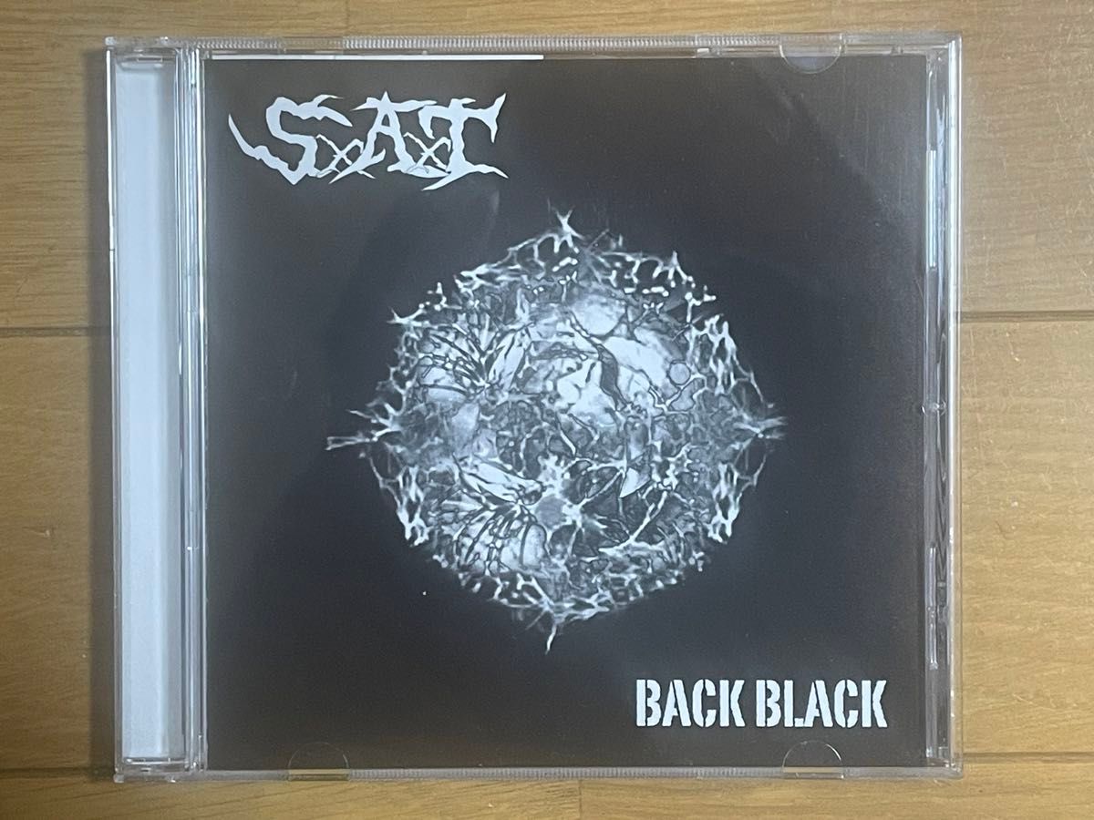 S×A×T BACK BLACK CD スラッシュ メタル ハードコア CD