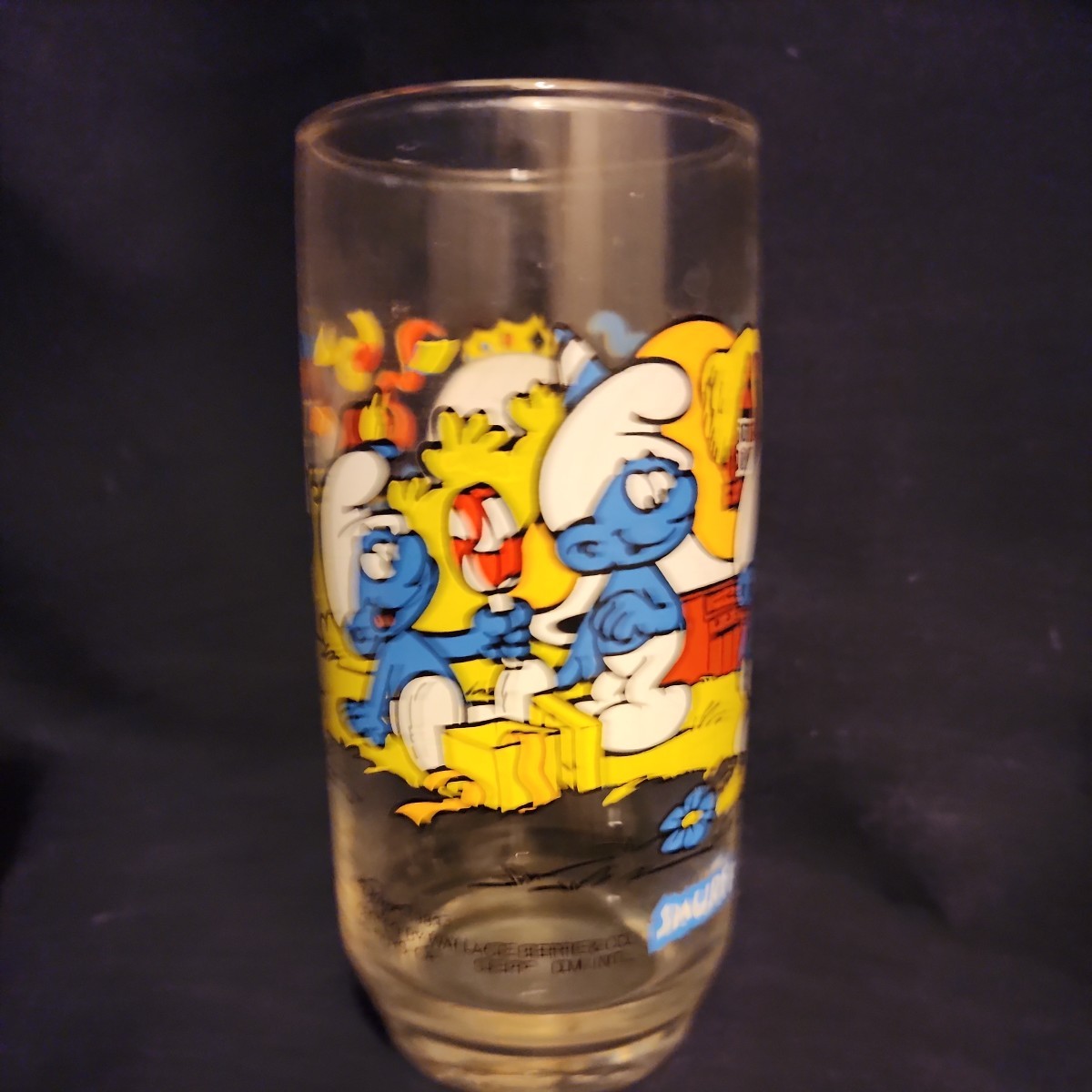 スマーフ　レトログラス　1983年製品 コップ グラス グラスセット_画像7