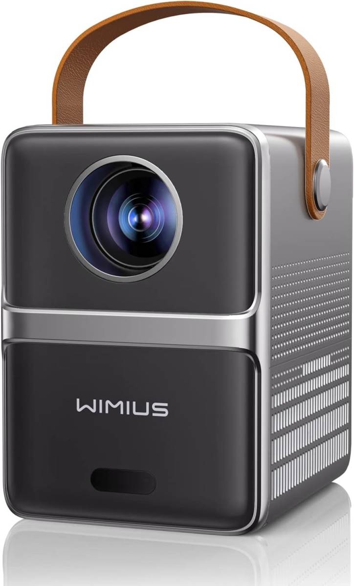 新品　WiMiUS プロジェクター小型 モバイルプロジェクター 12000LM - 【電動フォーカス】短焦点投影 5GWIFI Bluetooth5.2 4K対応_画像1