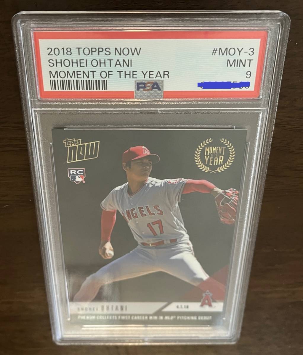 人気ブランドの MOMENT OHTANI SHOHEI NOW TOPPS 2018 大谷翔平