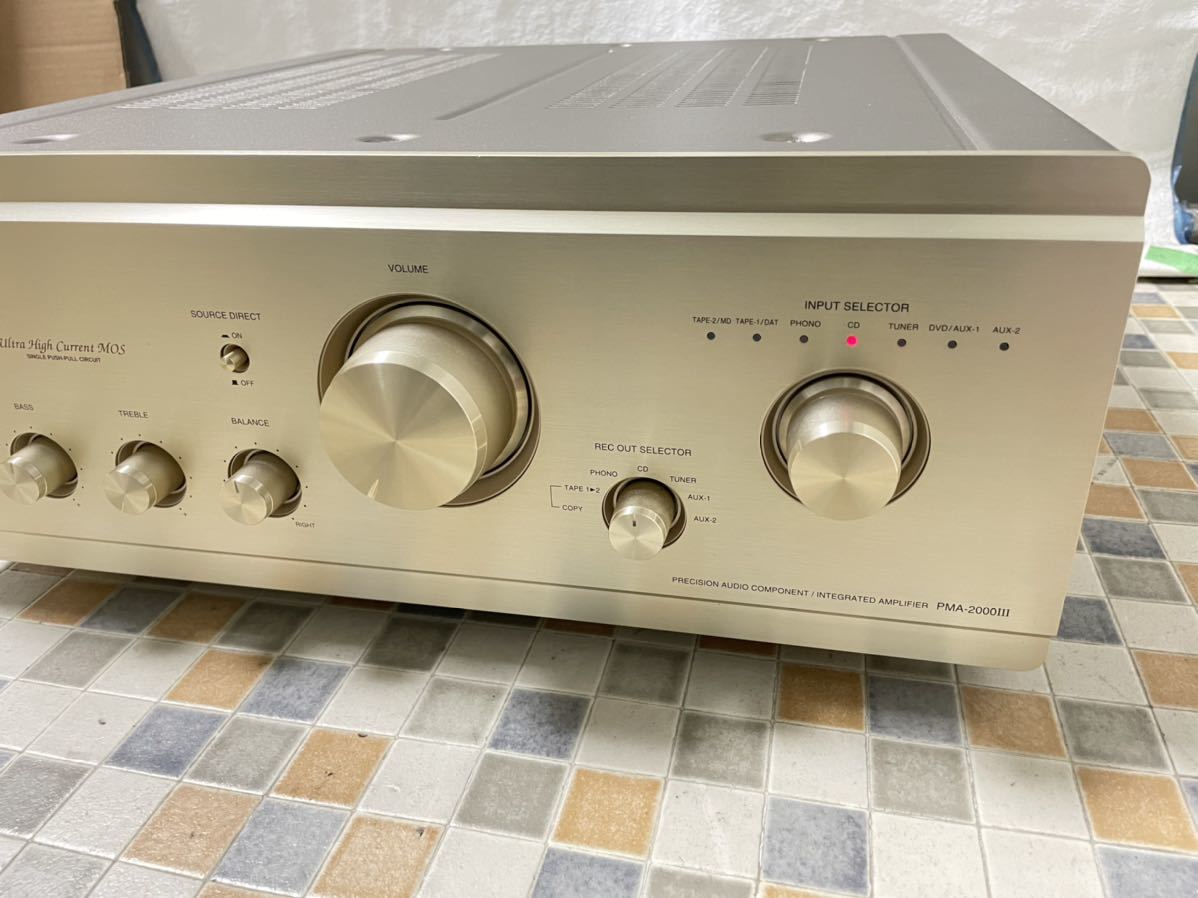 DENON PMA-2000III デノン プリメインアンプ 音出しOK_画像3