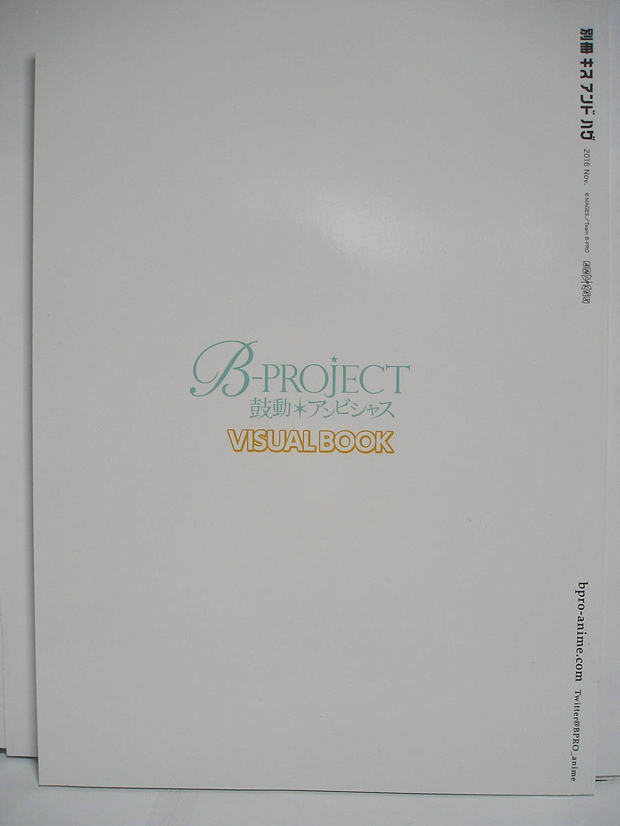 別冊XOXO B-PROJECT ~鼓動*アンビシャス~ VISUAL BOOK【缶バッチ欠品】[h16039]_画像2