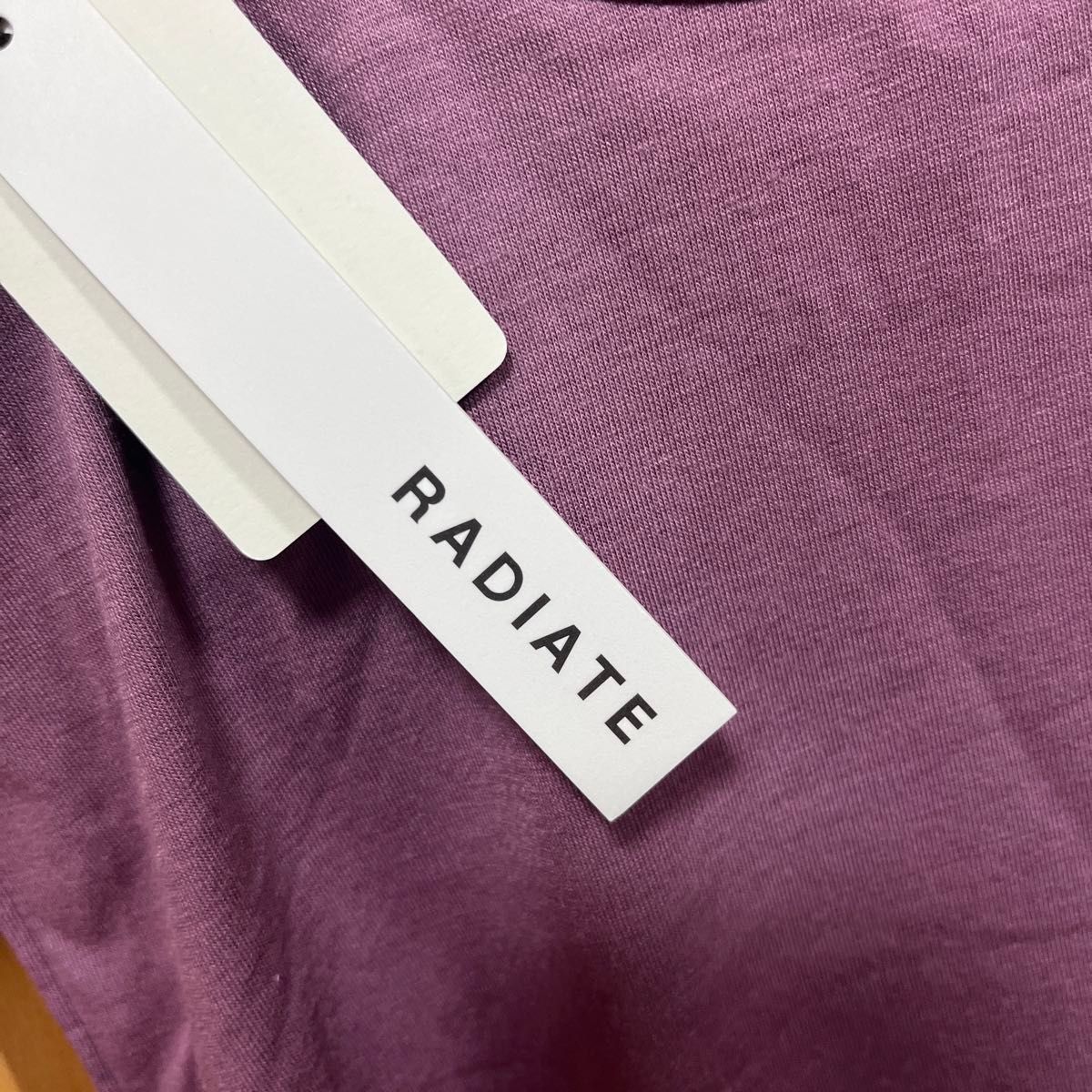 RADIATE パープル　パット付きキャミソール