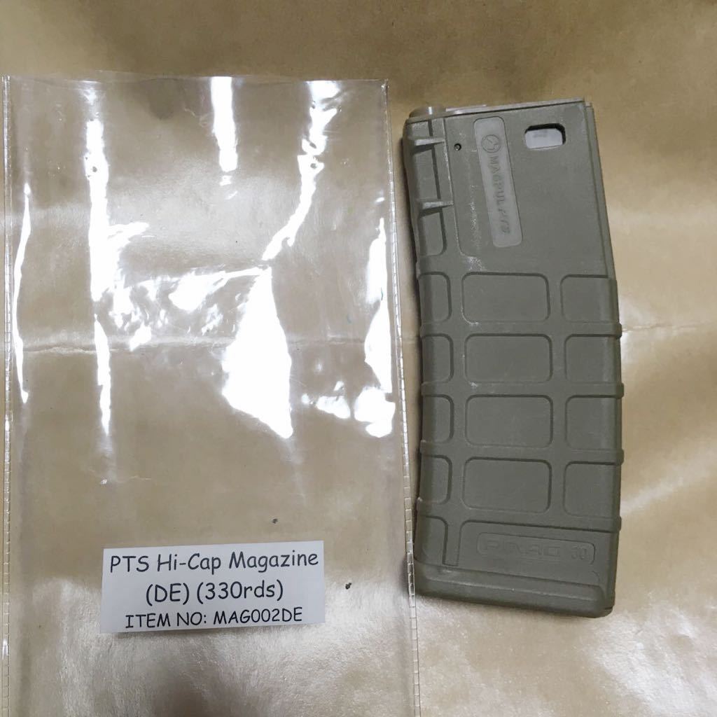 MAGPUL PTS M4/M16用 PMAG FDE 多弾数マガジン　中古品A マグプル_画像1