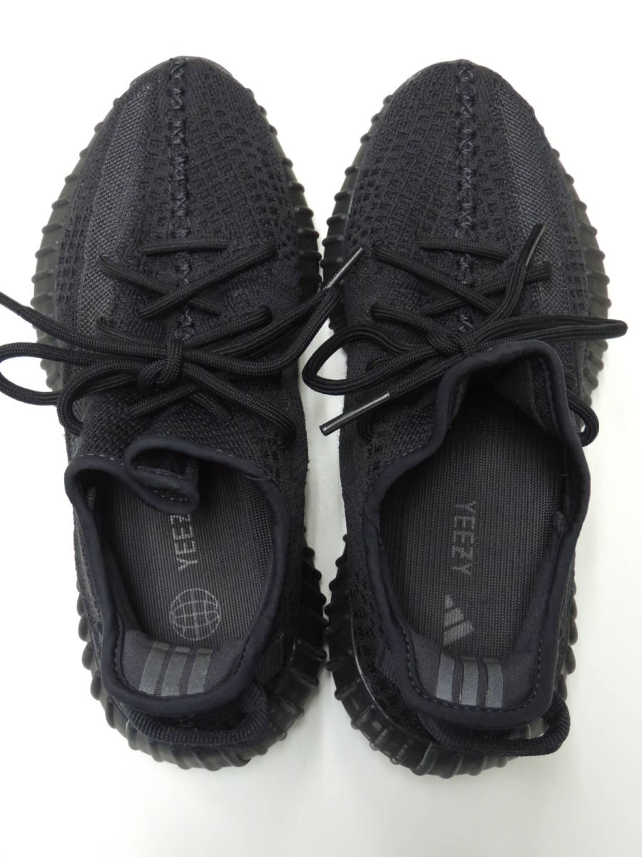 ◆ 美品 adidas YEEZY BOOST 350 V2 ONYX 25cm US 7 HQ4540 アディダス イージーブースト350 オニキス_画像2