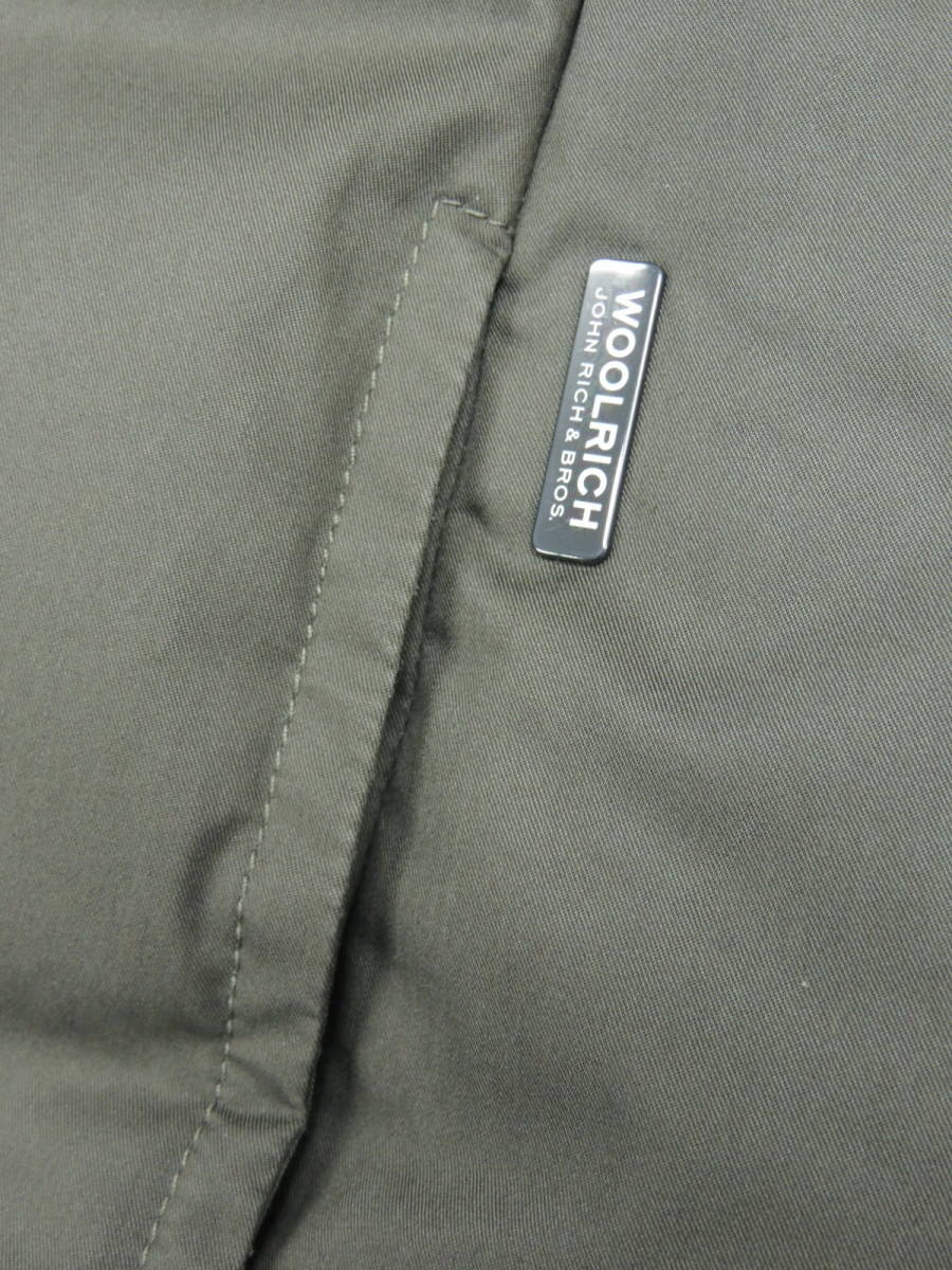 ◆ 美品 ウールリッチ WOOLRICH COCOON DOWN COAT OLIVE レディース コクーン ダウン コート Sサイズ SMALL オリーブ_画像7