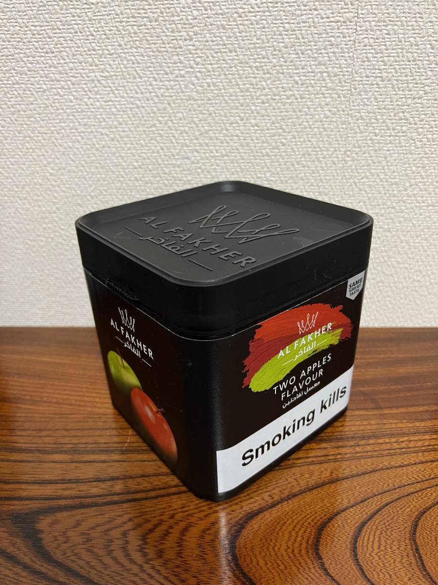 【新品・未開封】アルファーヘル正規品（AL FAKHER TWO APPLE）ダブルアップル シーシャフレーバー 1kg 1個_画像1