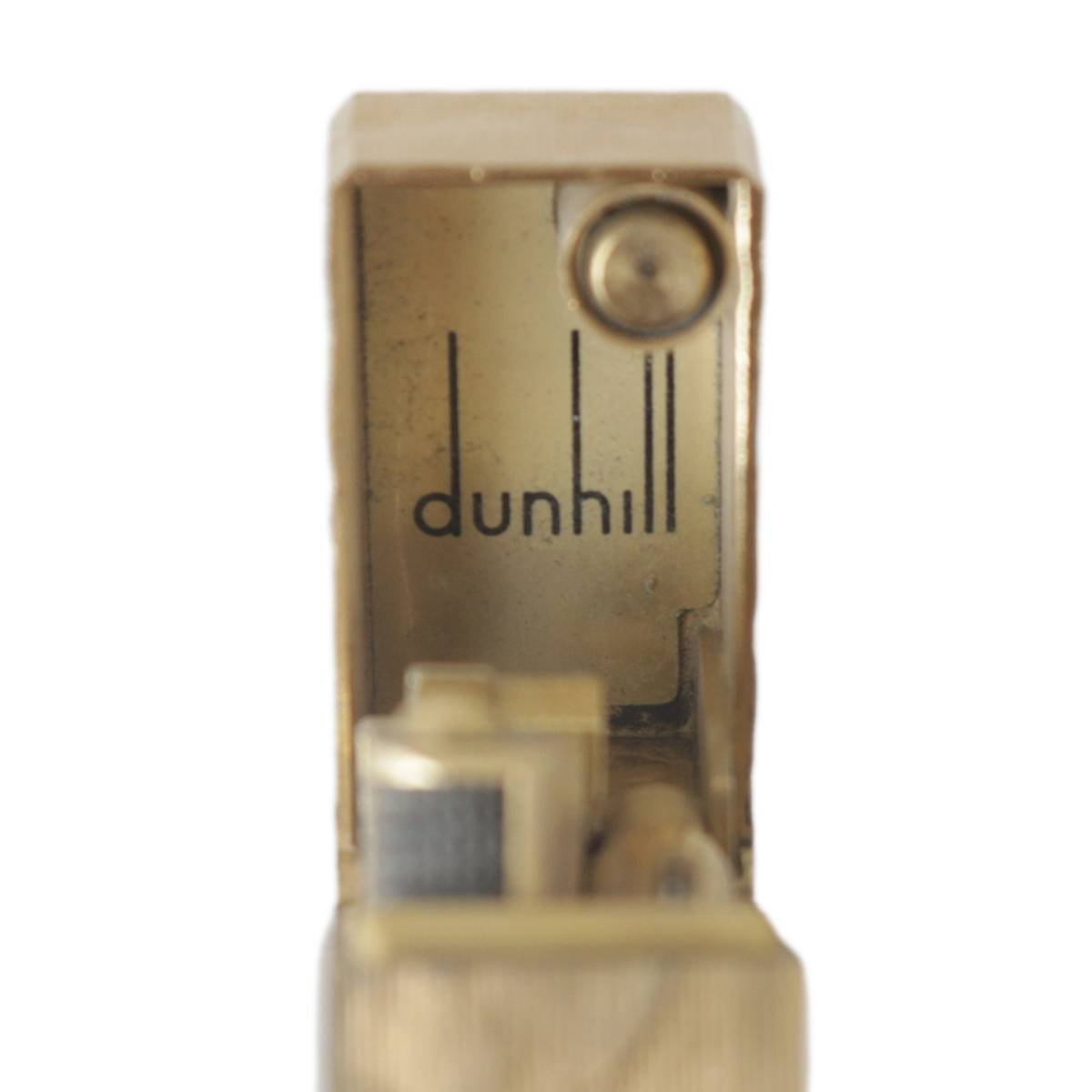 【中古】 Dunhill ダンヒル ライター シワ模様 ゴールド 箱 使用説明書 64×24×12(mm) 未着火 NT Dランク_画像7